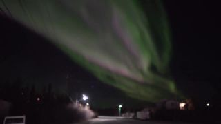 Aurora Borealis nad Kanadou