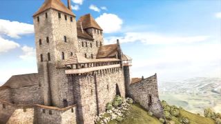 Kapušiansky hrad (3D animácia)