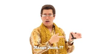 Pikotaro má rád pomarančový džús