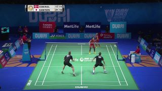 Bedmintonová výmena mesiaca (Dánsko vs. Japonsko)