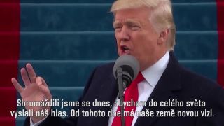 Donald Trump přednesl po své inauguraci projev

