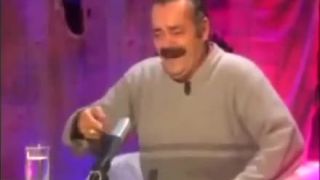 Kapitán Danko (Spanish man laughting hard)