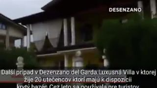 Bezdomovci v Taliansku mrznú, migranti majú všetko zadarmo