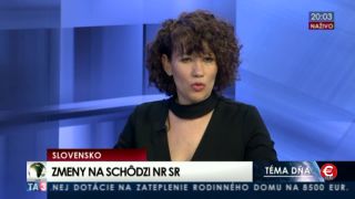 Lucia Nicholsonová v Téme dňa na TA3