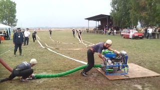 Hasičské preteky.... úraz