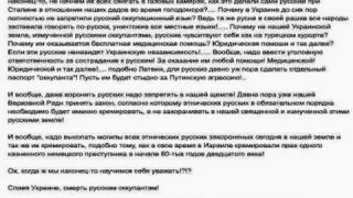 Ukrajinská blogerka vyzvala, aby etnických Rusov drtili tankam