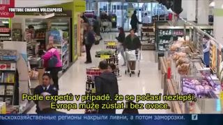 Podľa ruskej propagandy Európa hladuje (CZ titulky)