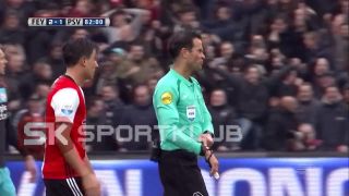 Jastrabie oko v akcii aj vo futbale.