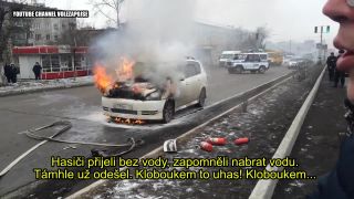 Hasiči zabudli na vodu (Rusko)