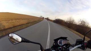Jazda v Humennom na moto Benelli BN302