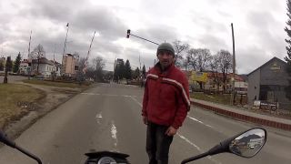 Jazda #7 Ľudská troska sa mi bezdôvodne vyhráža