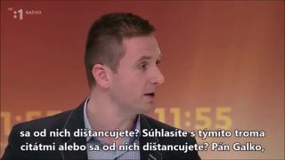 Uhrík z ĽSNS dostal nakladačku od Ľuba Galka!
