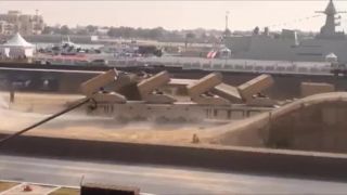 Arabský raketomet vypáli 240 striel za 2 minúty