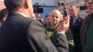 Andrej Kiska sa rozprával s Kotlebovcami