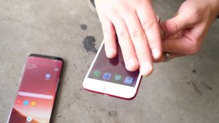 Crash test Samsung Galaxy S8