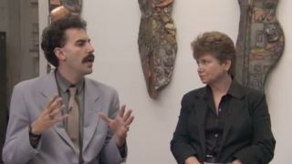Borat stretol feministky