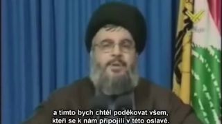 Nasralláh o odražení izraelské armády z Libanonu