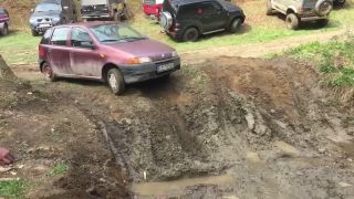 Frajer na Fiate Punto na Offroad show v Tisovci!