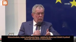 Rakúsky prezident:Zo solidarity by naše ženy mali nosiť šat
