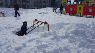 Snežnogorsk - severné Rusko 27.4.2017