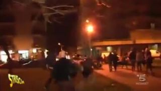 Útok černochov na talianskych novinárov.