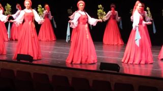 Vystúpenie ruského folklórneho súboru Beriozka