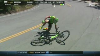 Nič mu nie je, otras mozgu má! (Tour de California)