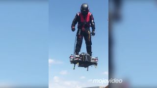 Flyboard Air lieta celkom spoľahlivo