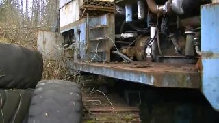 Lesna technika ponechana zubu casu