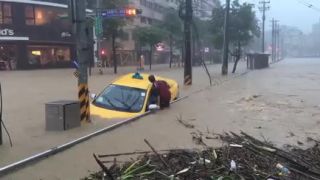 Taxikár sa premenil na pltníka (Taiwan)