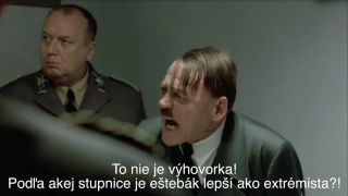 Hitler sa dozvedá výsledky volieb VÚC 2017