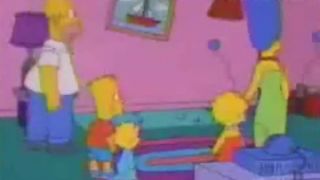 Simpsonovci gaučové scény