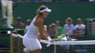Zúfalá tenistka kričala o pomoc! (Wimbledon)