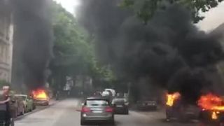 Nepokoje v Hamburgu 6.7. 2017 #2