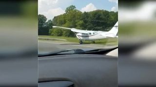 Núdzové pristátie lietadla Cessna 206