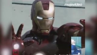 Ironman, nabi zbraň a strieľaj! (WTF dňa)