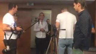 Plavčan ušiel z vlastnej tlačovky po 2 otázkach (zostrih)