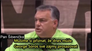 Viktor Orbán o Georgi Sorosovi a jeho plánu [cz titulky]