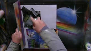 Pink Floyd téma - Sprej ART Ivan Perončík