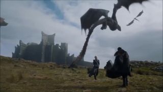 HRA O TRONY - Jon Snow a Drogon