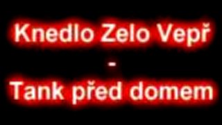 Tank pred domom