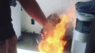 Ohnivý oblak !!!