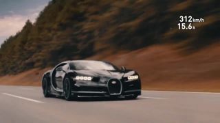 Sledujte zrýchlenie Bugatti Chiron z 0-400 km/h