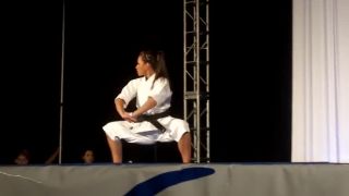 Sarah Calande karate