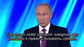 Vladimír Putin na Valdajskom diskusnom klube 2017