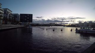 Hammarbyhamnen timelaps