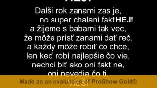 Ego robím to čo chcem lyrik