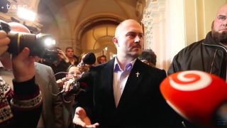 Posledná minúta Kotlebu na župe