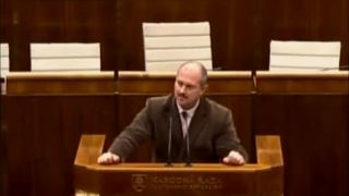 M.Kotleba v rozprave k odvolávaniu Kaliňáka