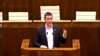 M. Uhrík v rozprave k odvolávaniu Kaliňáka